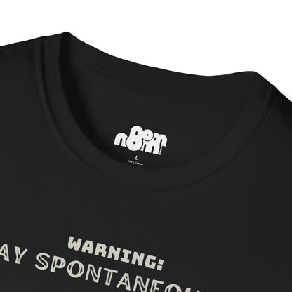 May Spontaneously Talk About Food T-shirt