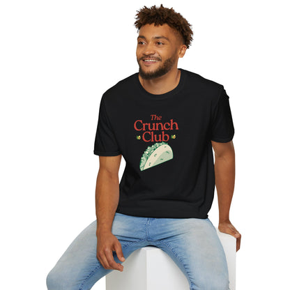 The Crunch Club T-Shirt | Fun Taco Graphic Tee