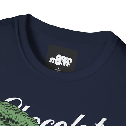 Chocolate Bean T-Shirt with Chocolate Text Design