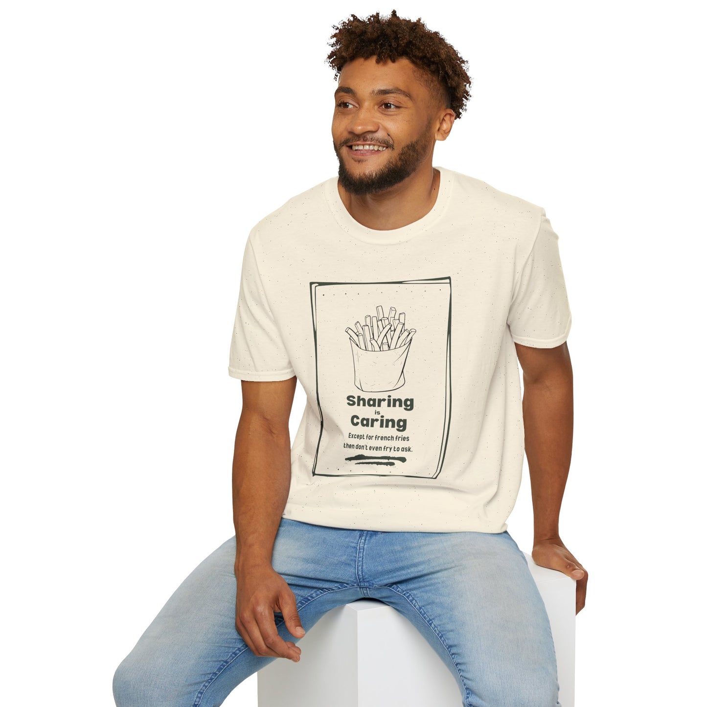 Sharing is Caring French Fry Lover T-shirt