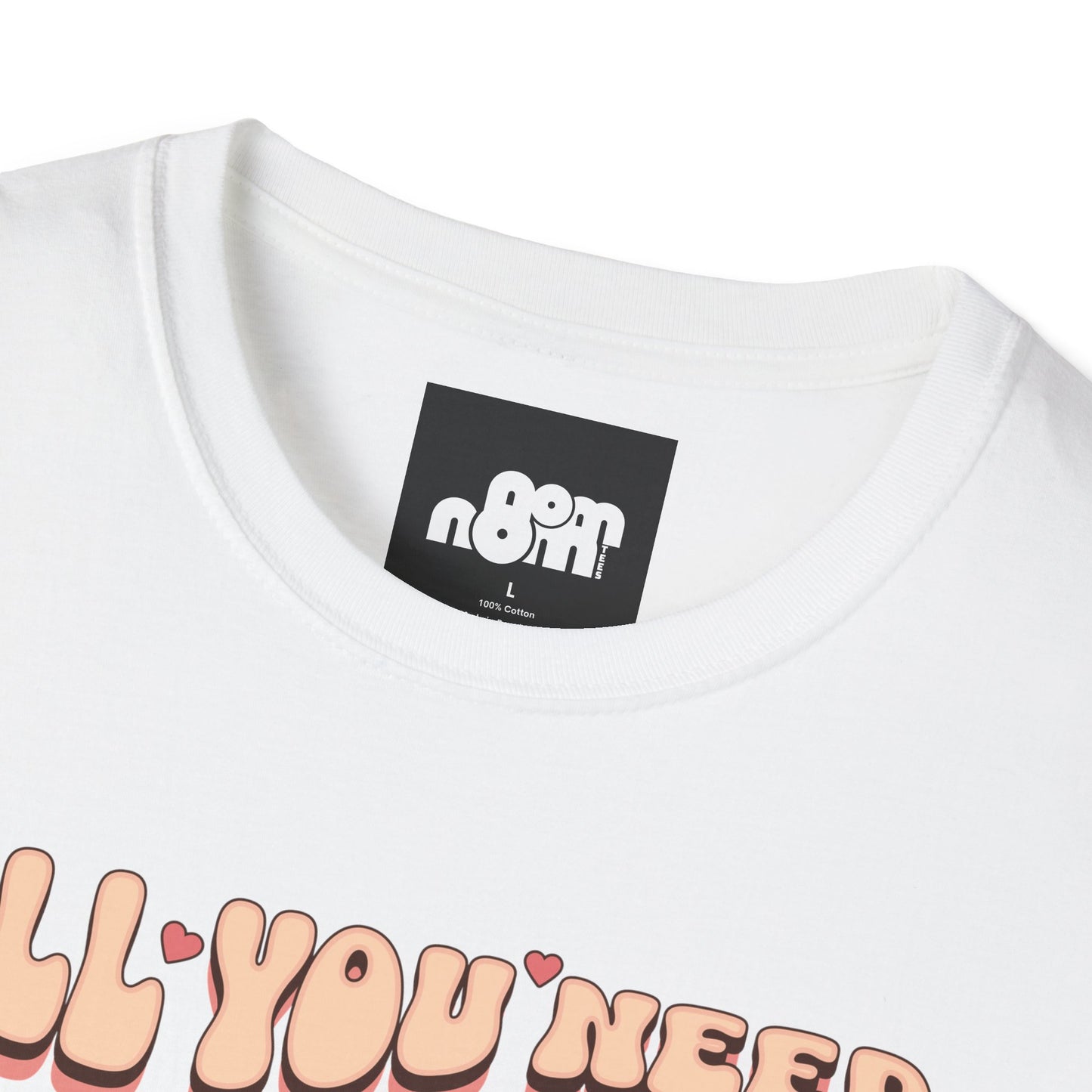 All You Need is Love and Coffee T-Shirt Tee for Coffee Lovers