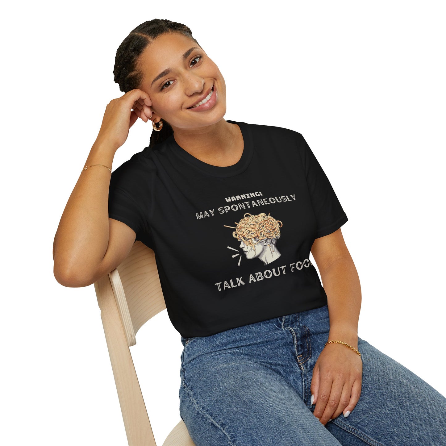 May Spontaneously Talk About Food T-shirt