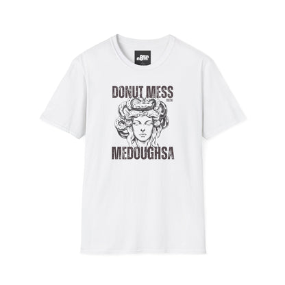 Funny Donut Mess with Medoughsa Softstyle T-shirt